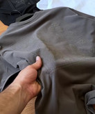 تیشرت باکسی پارچه ماکان طرح چهارقاب